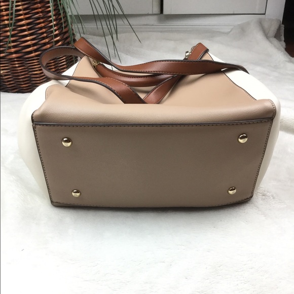 ‼️SOLD MARC NEW YORK ANDREW MARC TAN BROWN CREAM - Picture 4 of 6